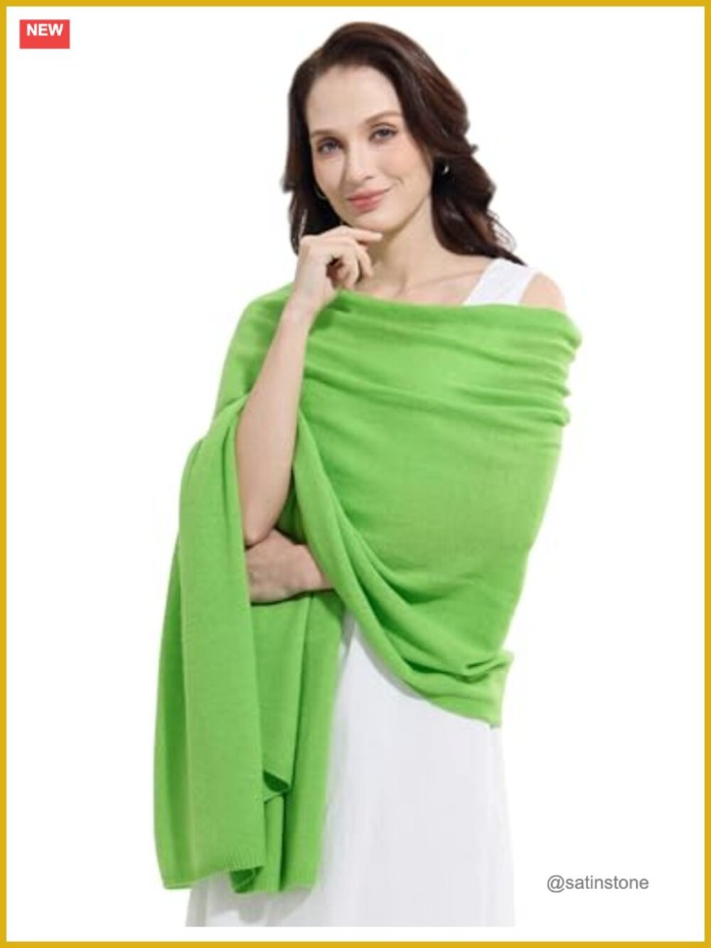 Luxury Cashmere Blend Wrap Scarf Stole Shawl Pashmina for Women Extra Large